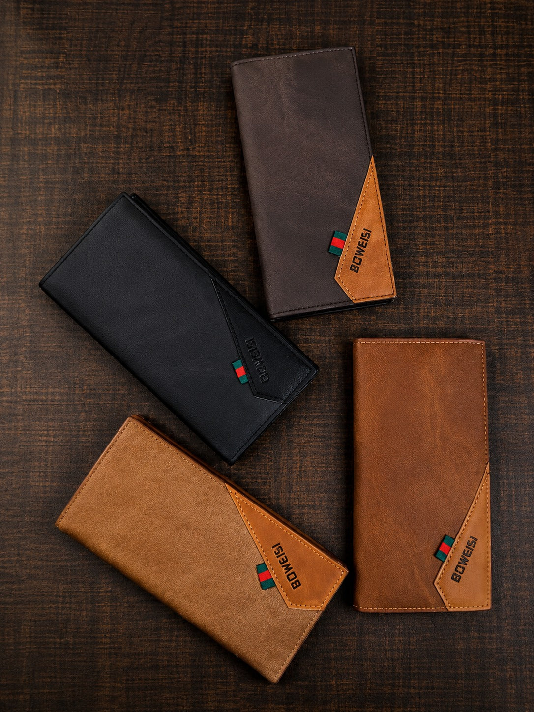 New Trendy PU Leather Premium Long Wallet For Men And Women Cash And 19 Card Holder Pockets