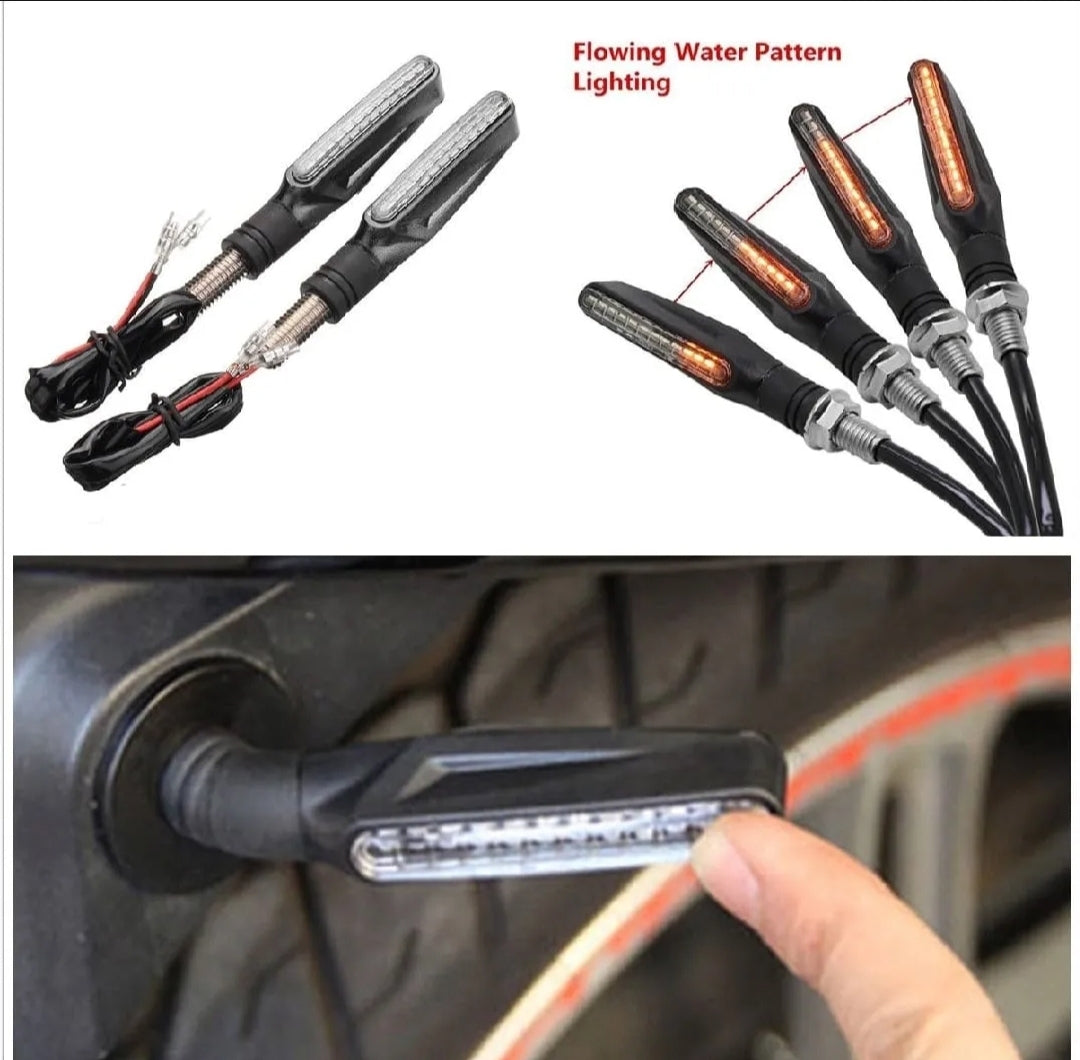 AURA 125 BACK LIGHT + 4 PIECE AUDI FLEXIABLE INDICATORS PREKIUM QUALITY