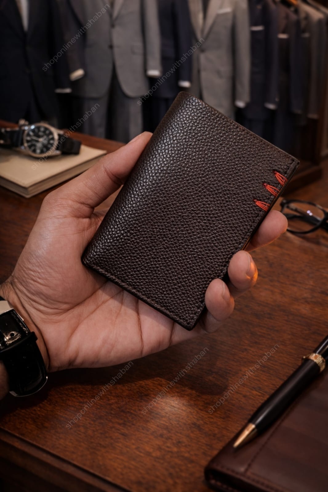 Triple Stroke Soft Wallet – Sleek. Secure. Everyday Essential Milt Original Leather