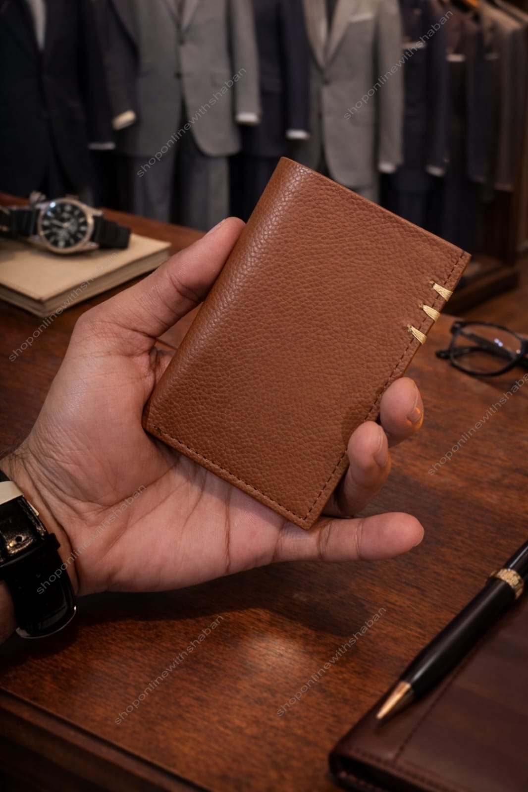 Triple Stroke Soft Wallet – Sleek. Secure. Everyday Essential Milt Original Leather